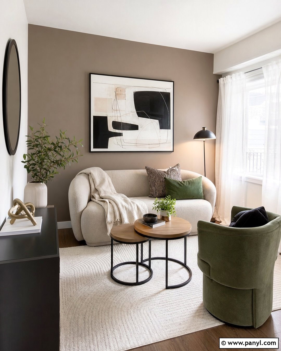Taupe Accent Wall Small Living Room - 25 Taupe Accent Wall Living Room Ideas