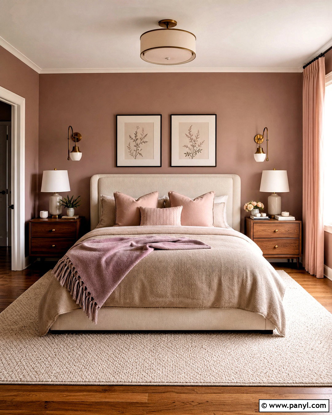 Taupe And Blush Pink Bedroom - 20 taupe color schemes