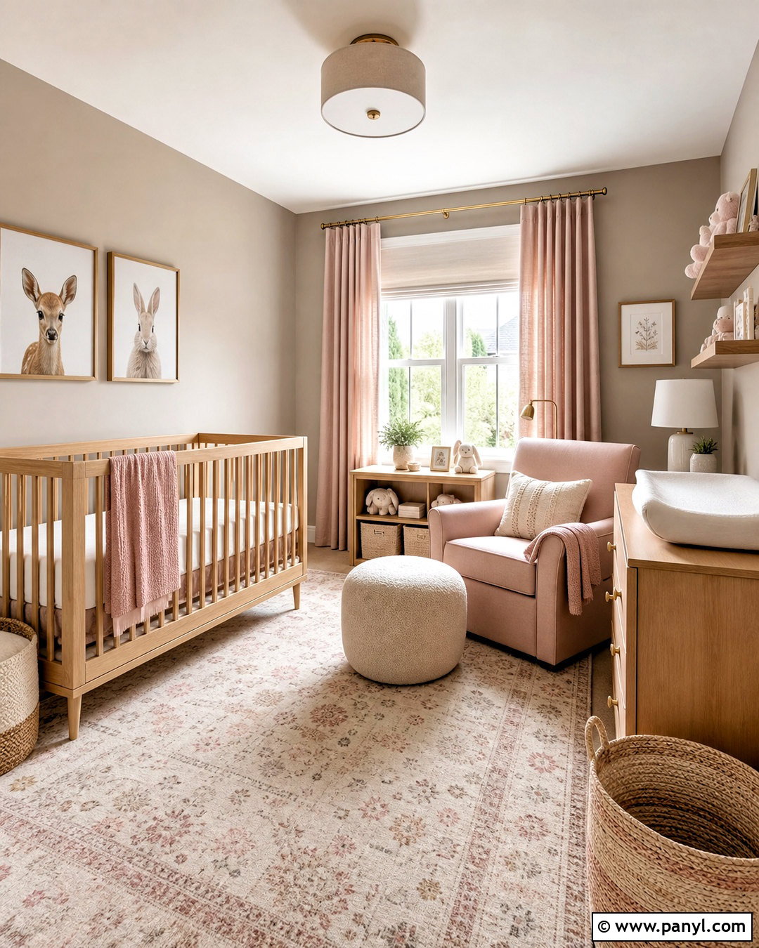 Taupe And Blush Pink Nursery - 20 taupe color palette ideas
