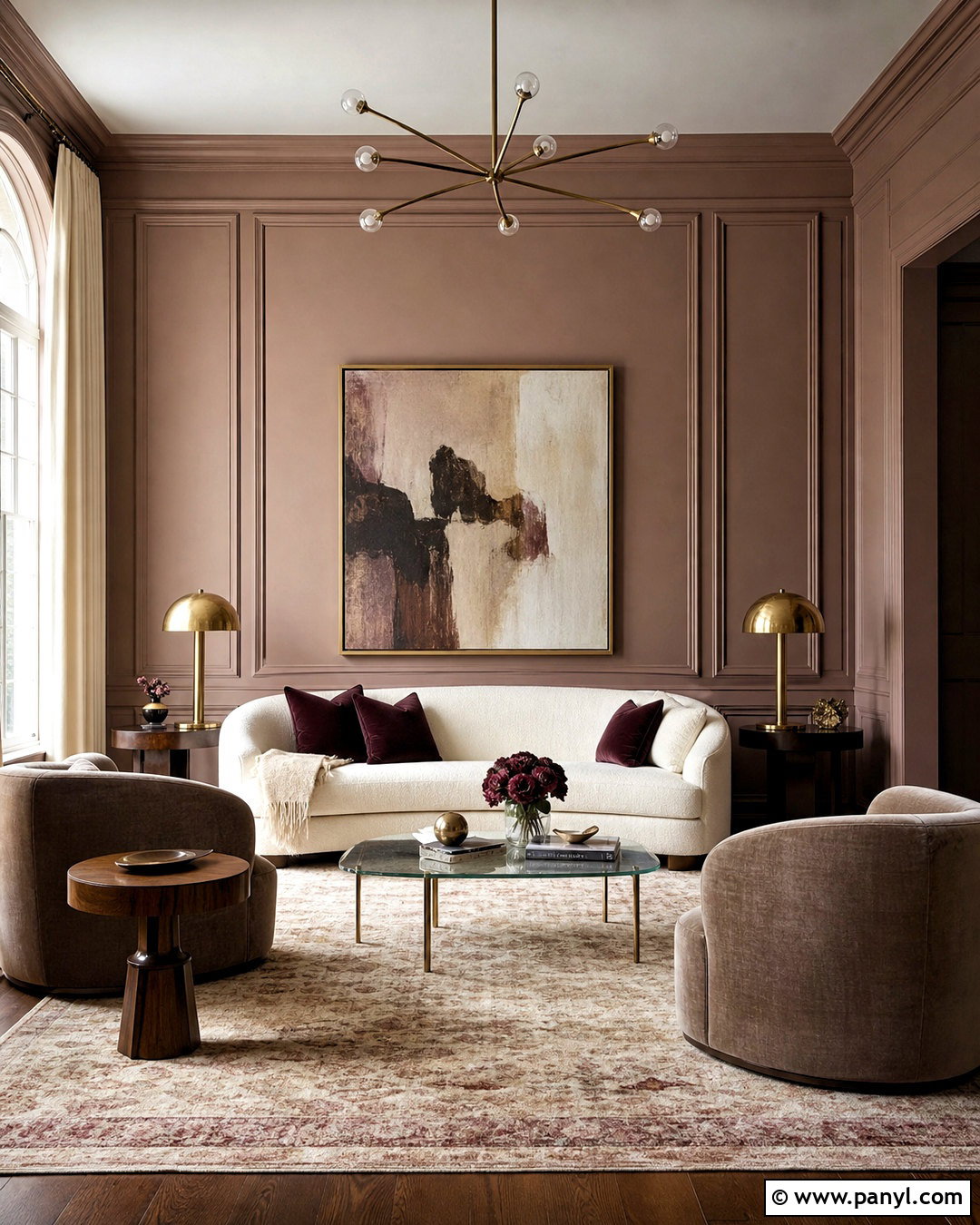 Taupe And Brass Living Room - 20 taupe interior ideas