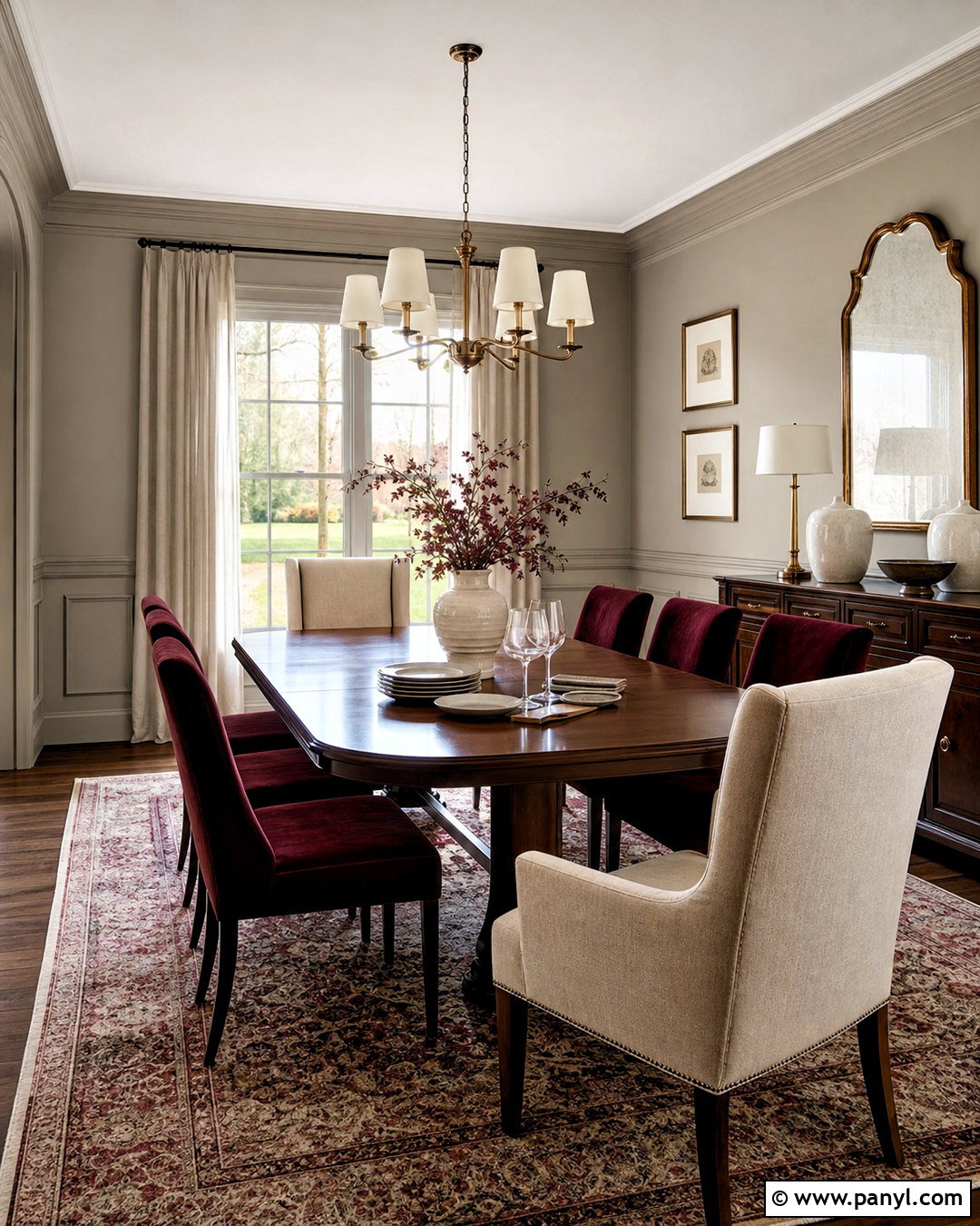Taupe And Burgundy Dining Room - 20 taupe color palette ideas