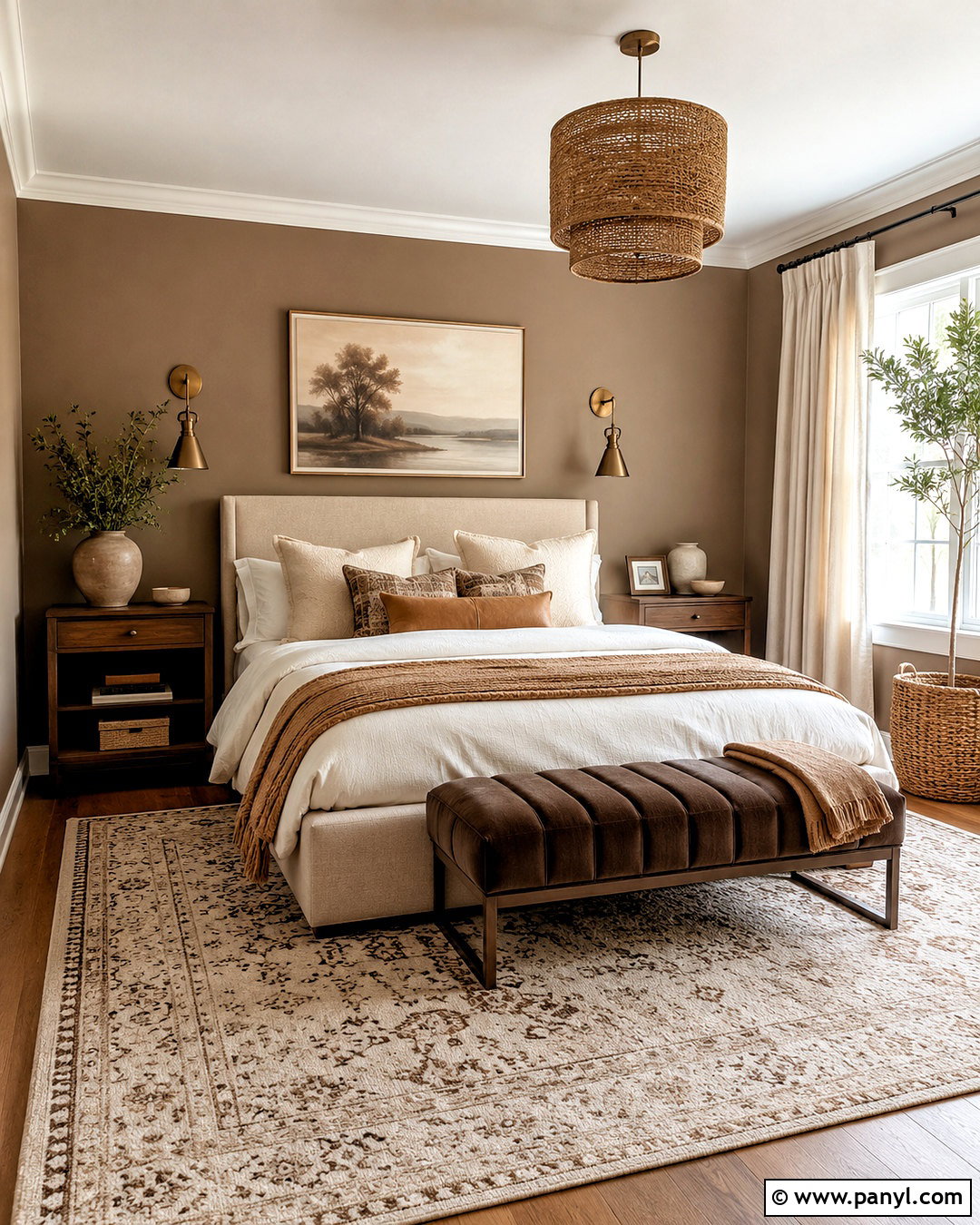 Taupe And Chocolate Modern Boho Color Palette - 20 modern boho color palette ideas