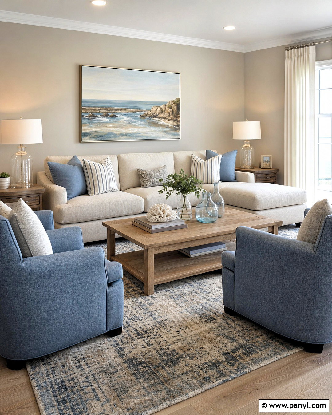Taupe And Dusty Blue Living Room - 20 taupe color palette ideas