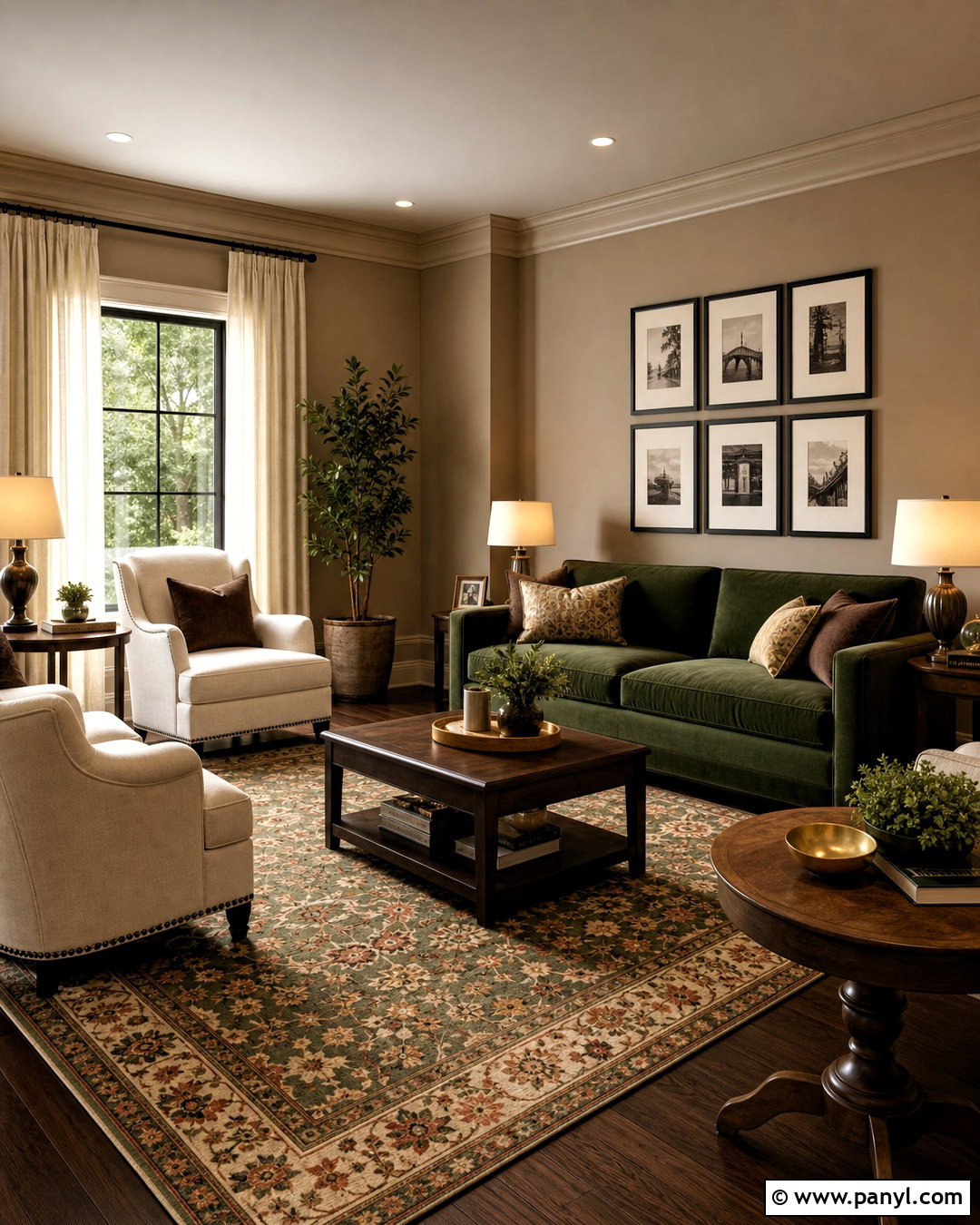 Taupe And Forest Green Living Room - 20 taupe color palette ideas