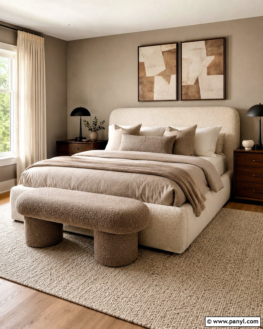 Taupe And Ivory Bedroom Palette - 20 cozy bedroom color palette ideas