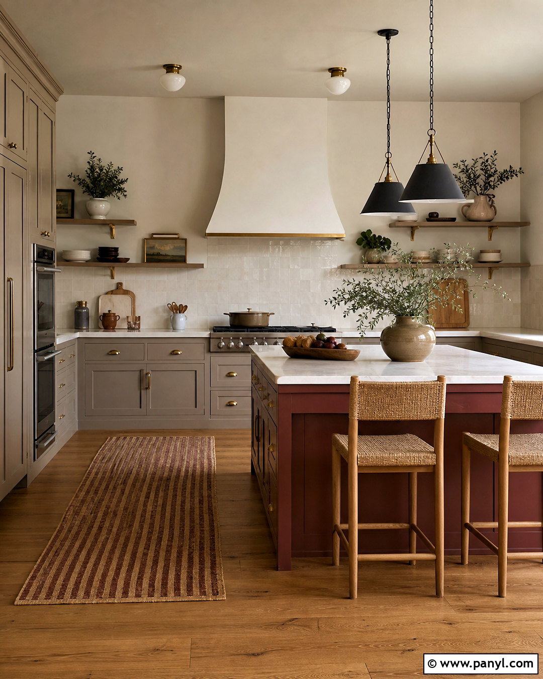 Taupe And Red Kitchen - 20 taupe color palette ideas