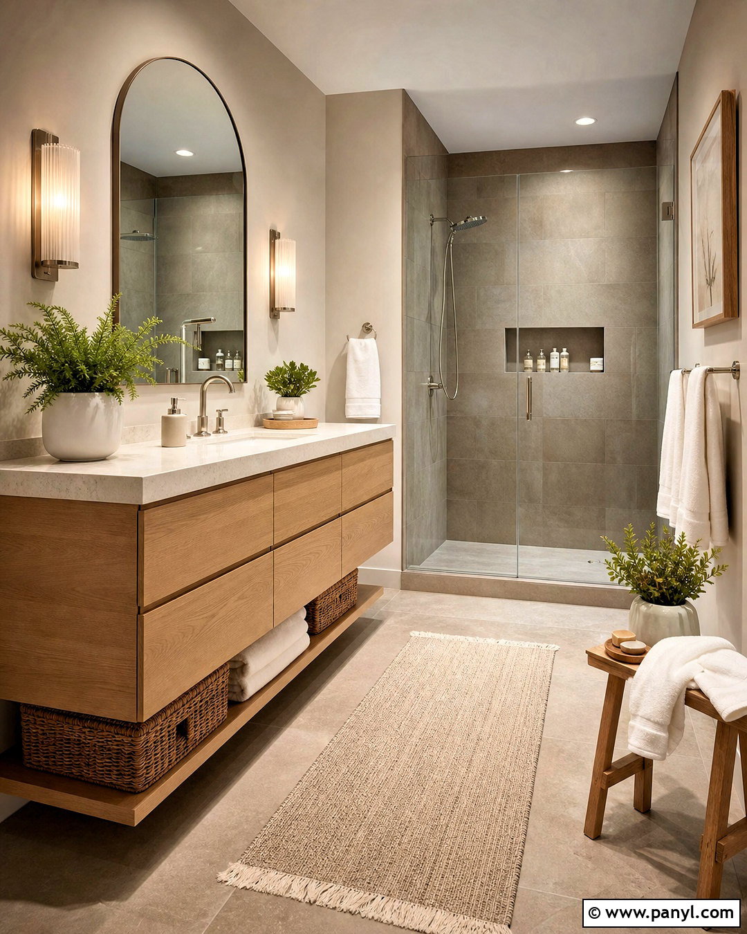 Taupe Bathroom - 20 taupe interior ideas