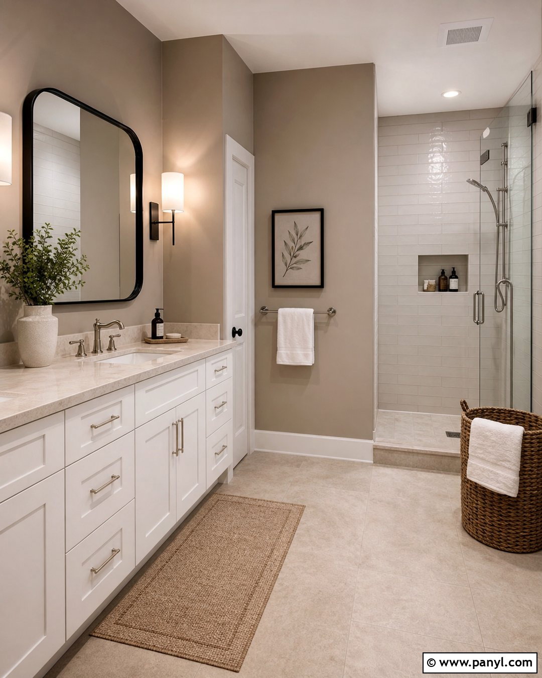 Taupe Beige Wall Paint Bathroom - 30 Beige Colour Wall Paint Ideas