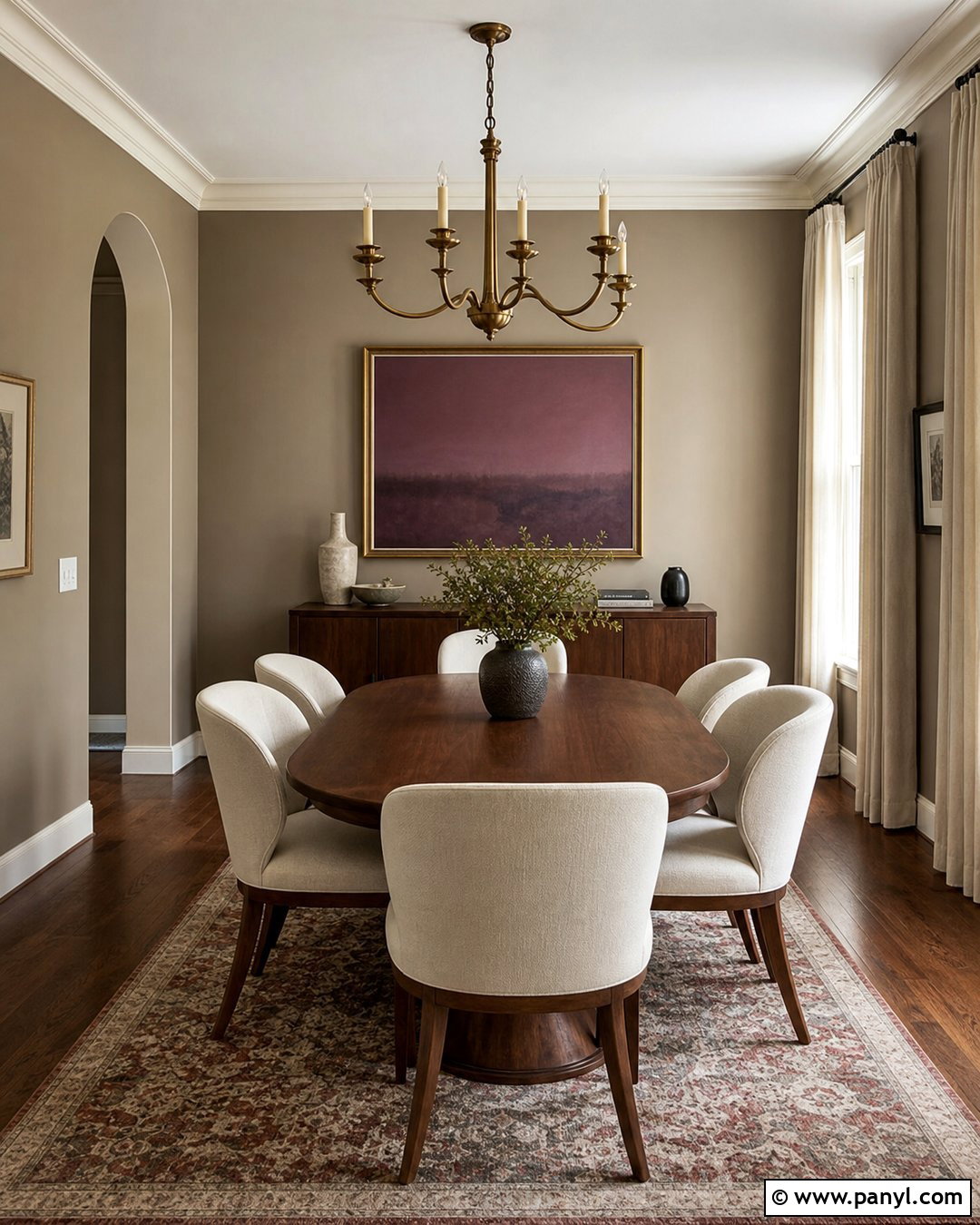 Taupe Beige Wall Paint for Dining Rooms - 20 Beige Wall Paint Sample Ideas
