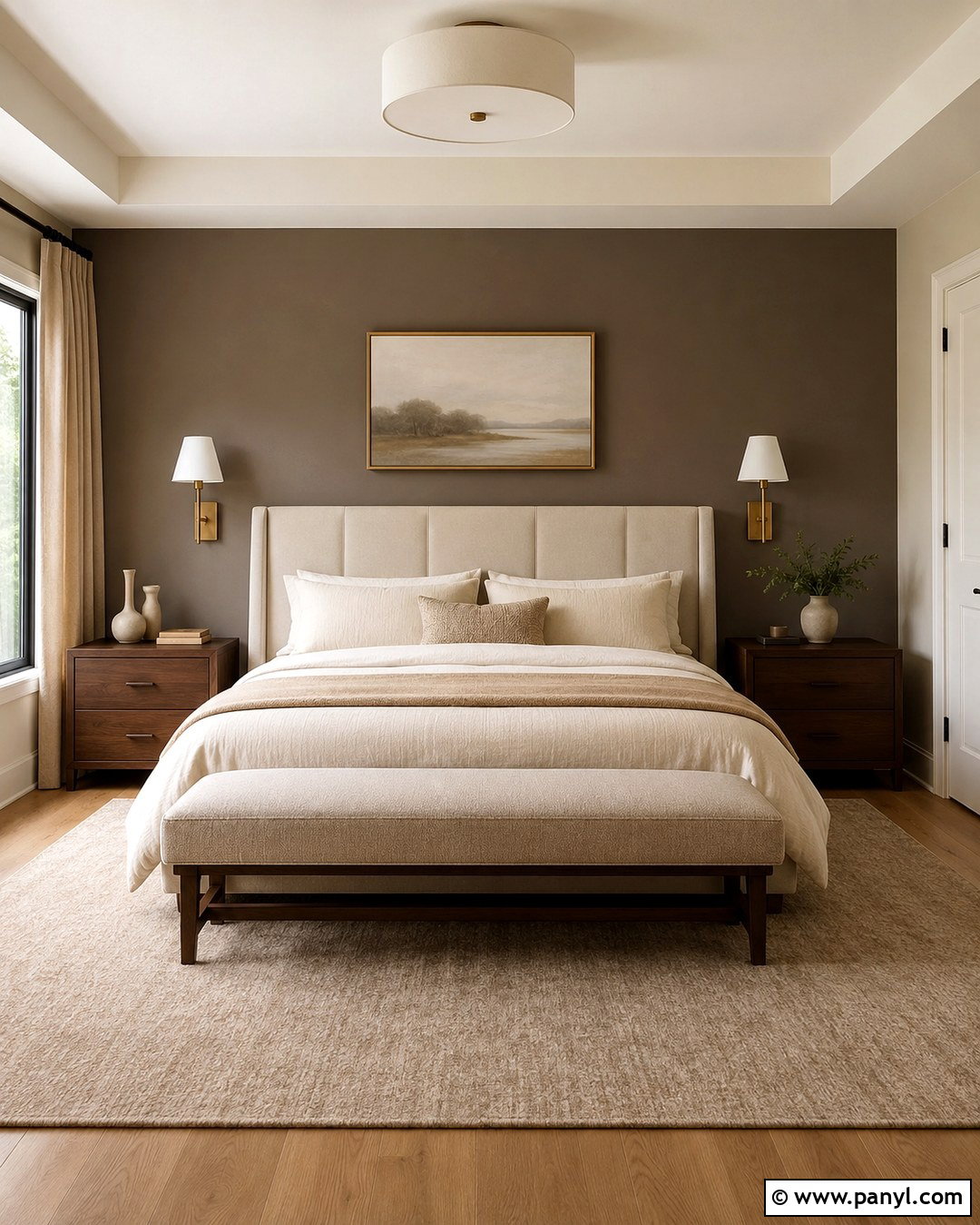 Taupe Brown Accent Wall - 20 Taupe Brown Wall Paint Ideas