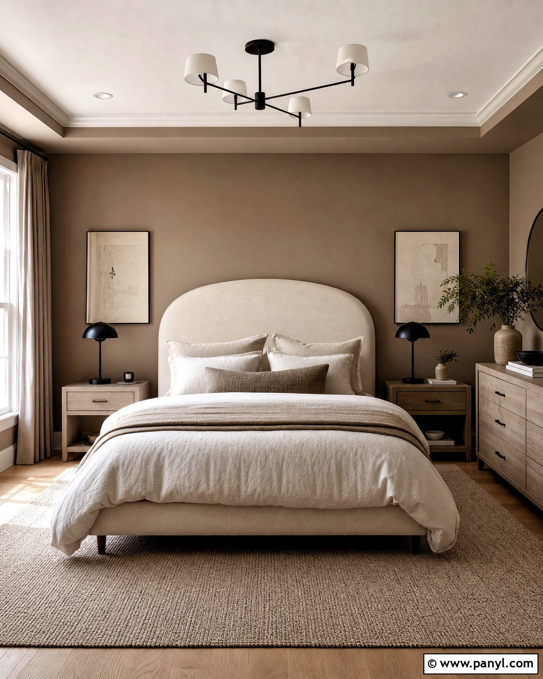 Taupe Brown Bedroom - 20 brown paint bedroom ideas