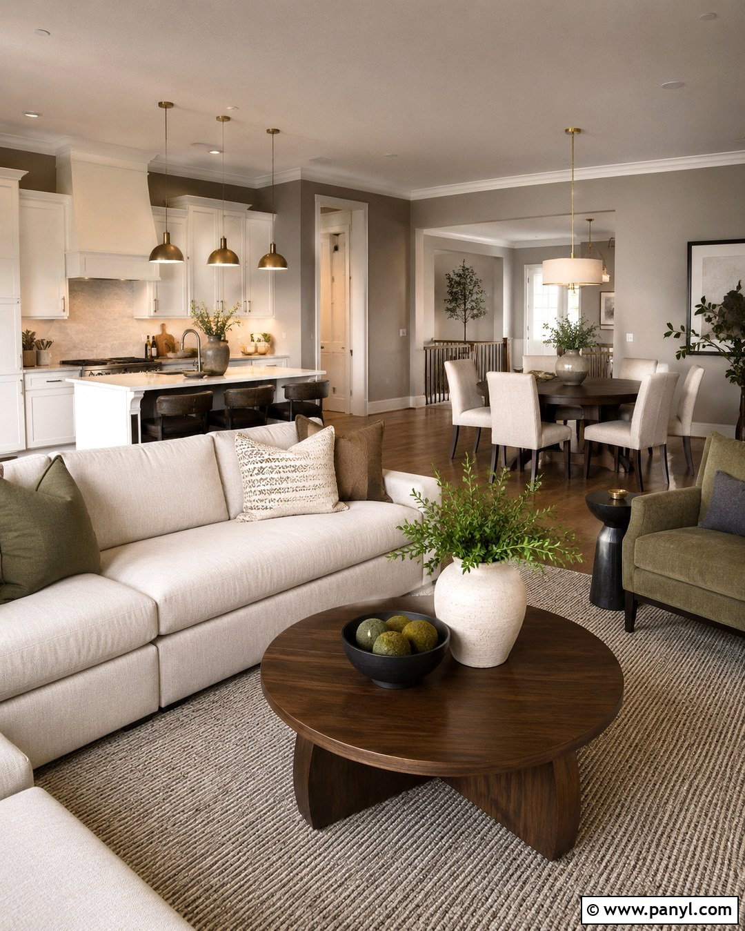 Taupe Brown Open Floor Plan - 20 Taupe Brown Wall Paint Ideas