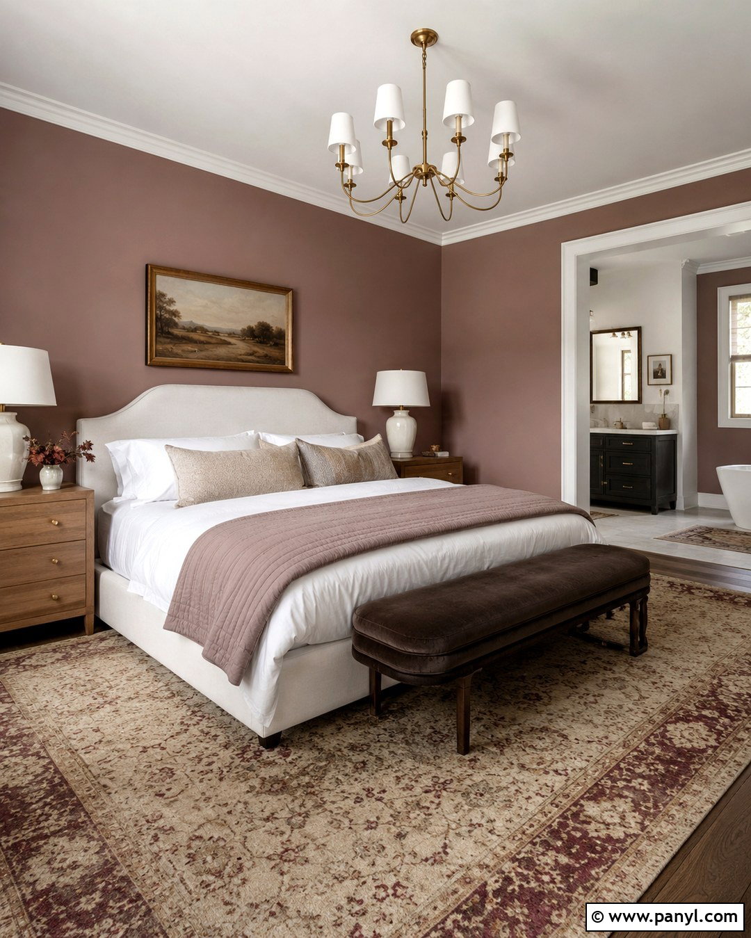 Taupe Brown With Blush - 20 Taupe Brown Wall Paint Ideas