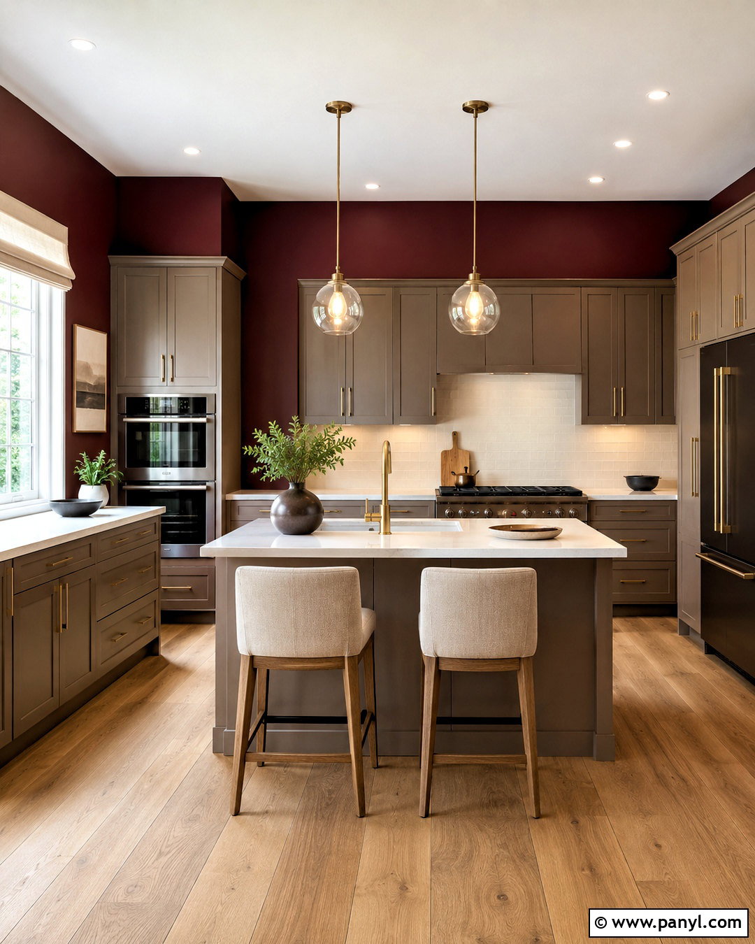 Taupe Cabinets With Red Walls - 20 What Color Cabinets Go With Red Walls