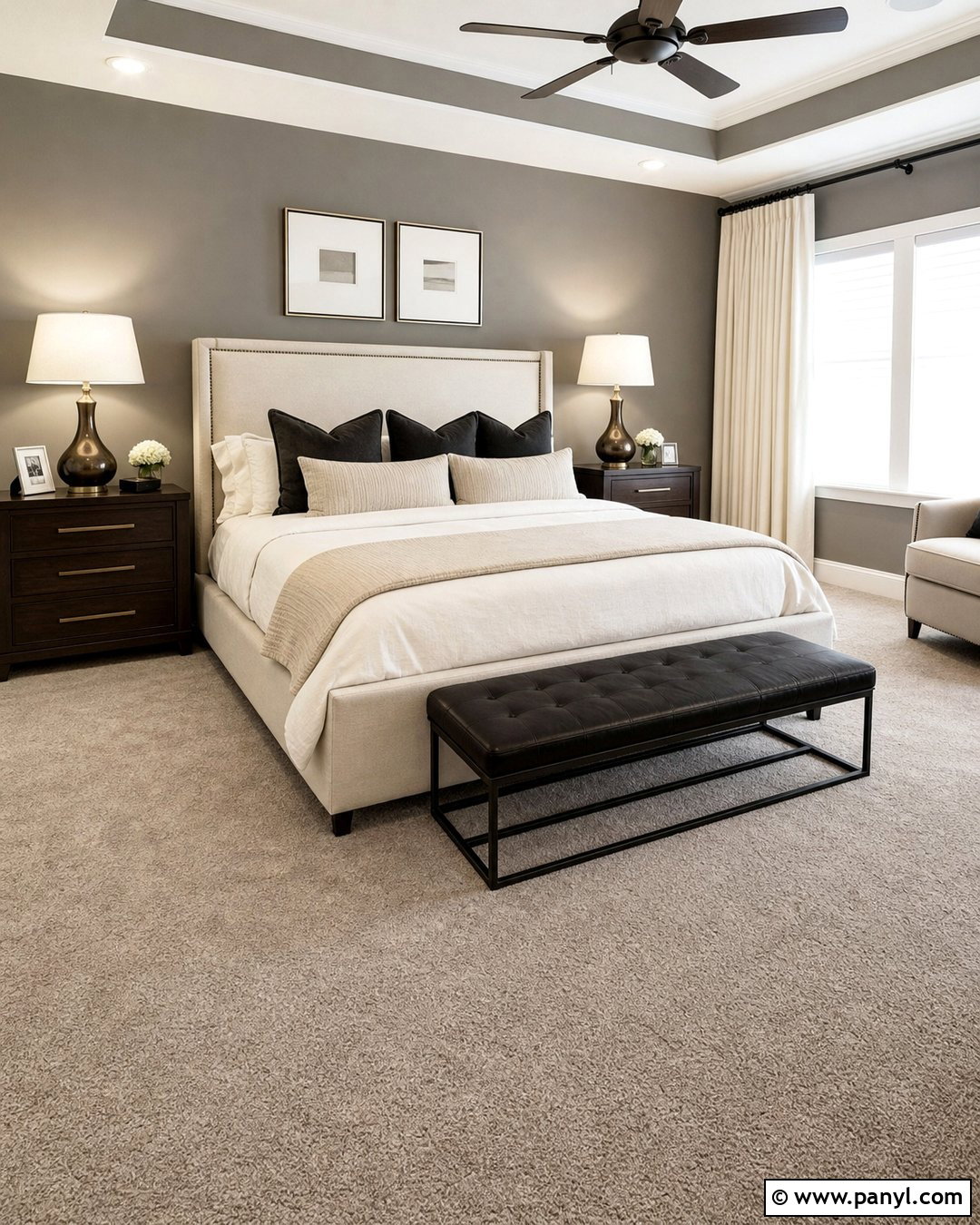 Taupe Carpet With Gray Walls - 30 Carpet Colors With Gray Walls