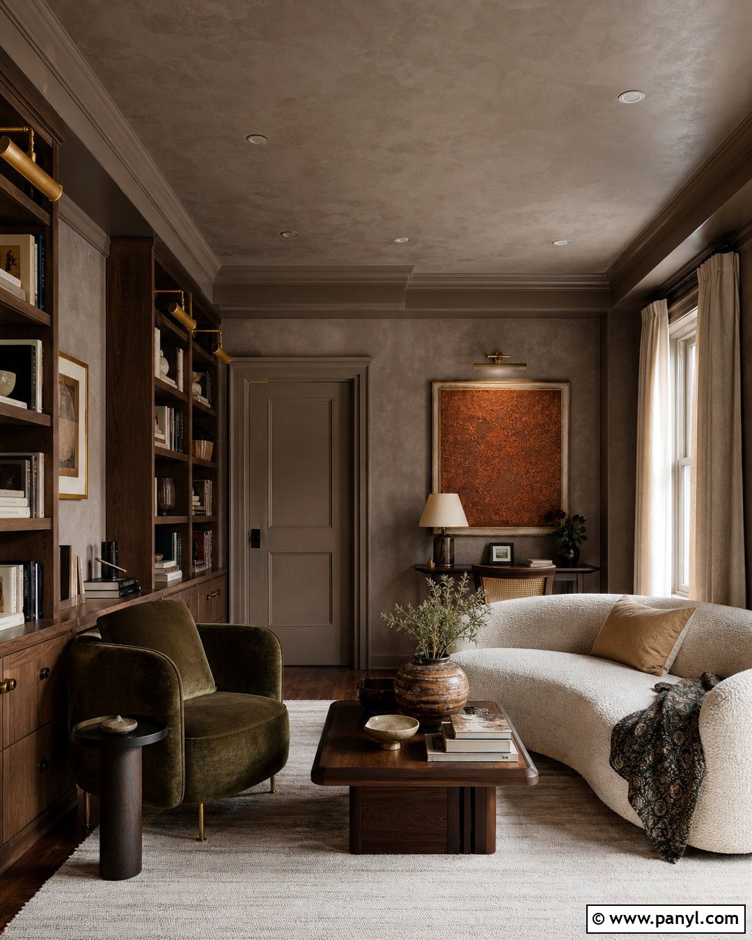 Taupe Color Drenched Wall Texture - 50 wall colour texture ideas