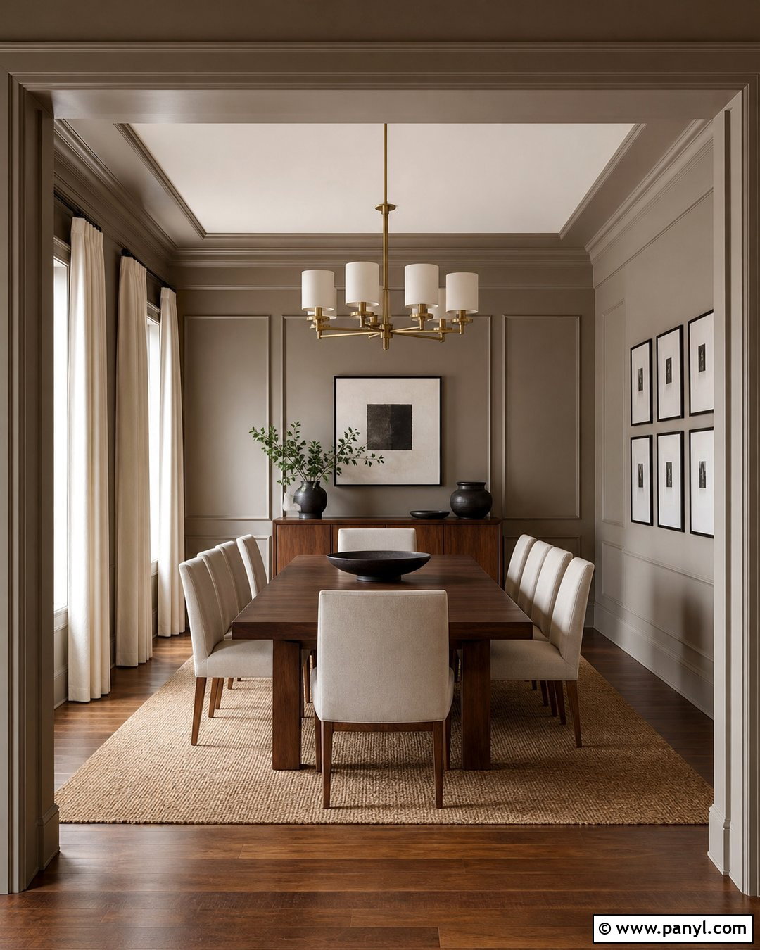 Taupe Dining Room Wall Color - 25 Home Interior Wall Colors