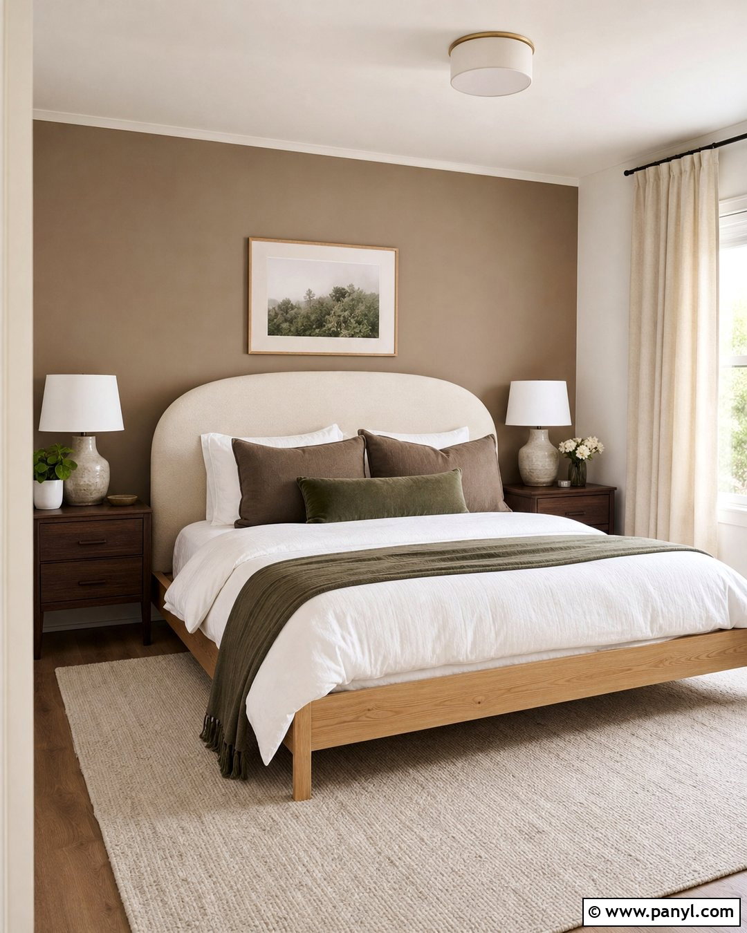 Taupe Feature Wall - 30 Feature Wall Colours