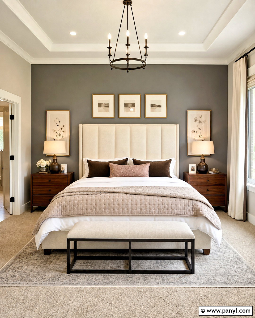Taupe Gray Accent Wall - 20 grey accent wall colors