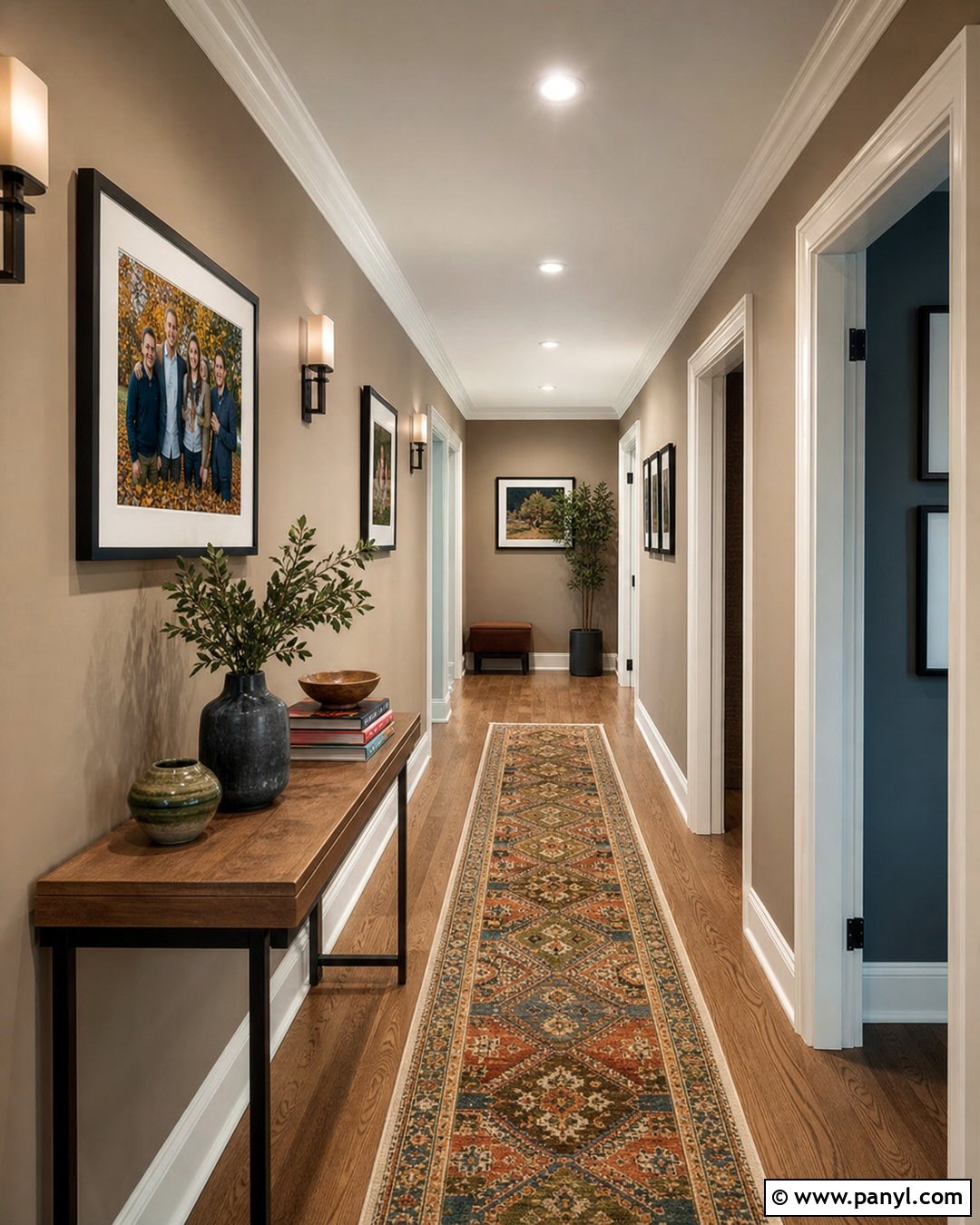 Taupe Hallway Wall Color - 30 house wall color ideas