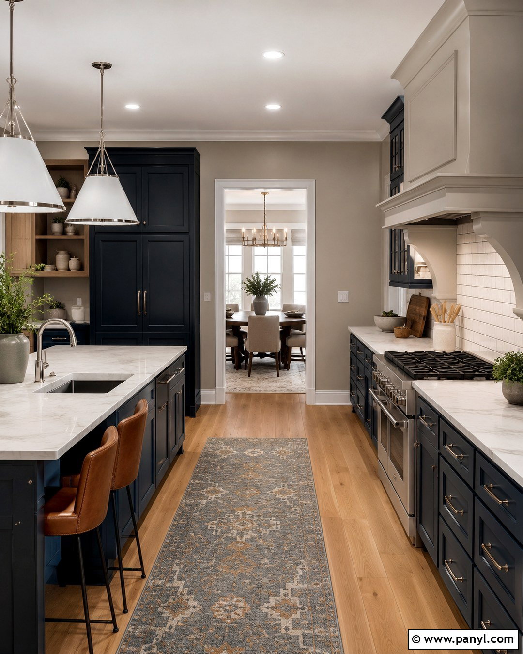 Taupe Kitchen Walls With Navy Cabinets - 20 Taupe Color Kitchen Walls