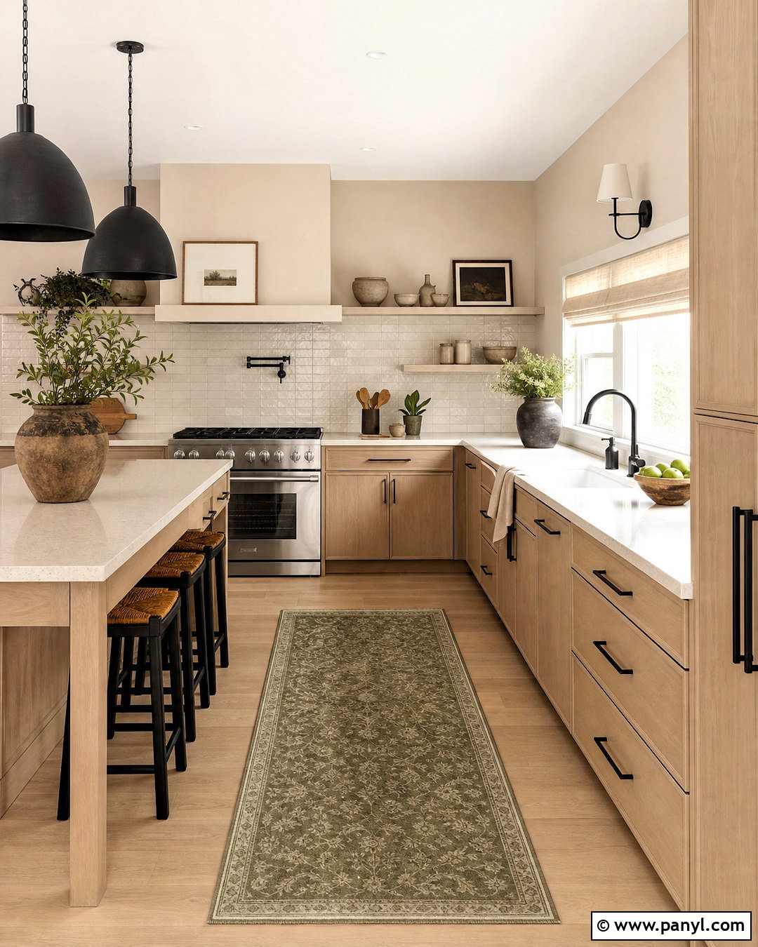 Taupe Kitchen Walls With Oak Cabinets - 20 taupe kitchen walls