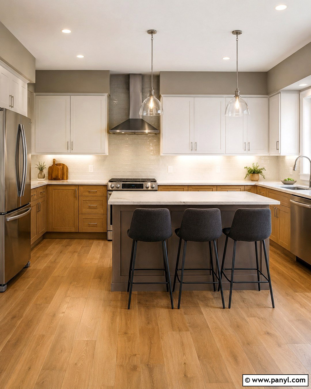 Taupe Kitchen Walls With Stainless Steel Appliances - 20 Taupe Color Kitchen Walls