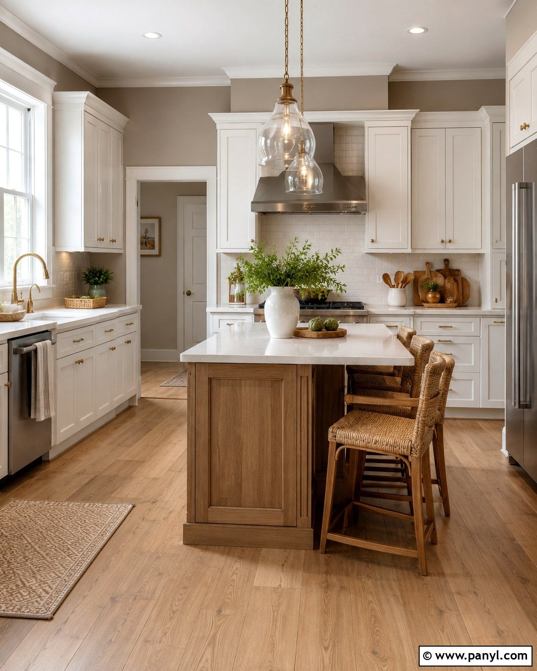 Taupe Kitchen Walls With White Cabinets - 20 Taupe Color Kitchen Walls
