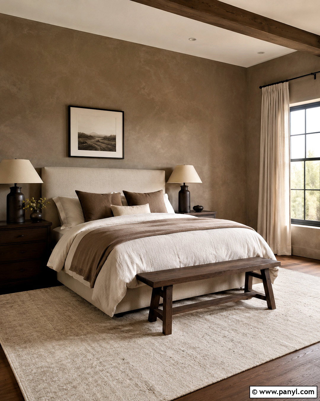 Taupe Limewash Bedroom - 20 limewash walls bedroom ideas