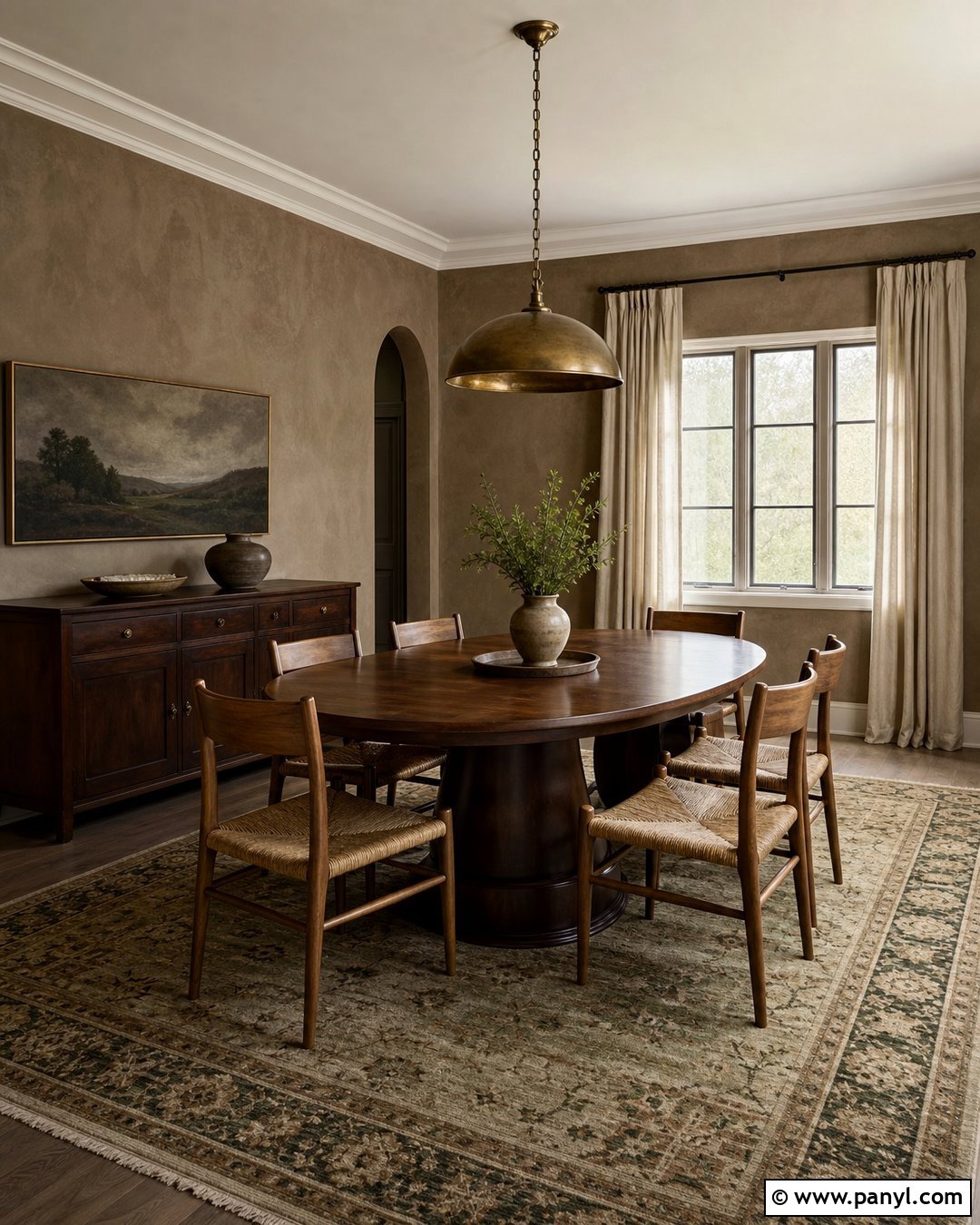 Taupe Limewash Dining Room - 25 Taupe Limewash Walls