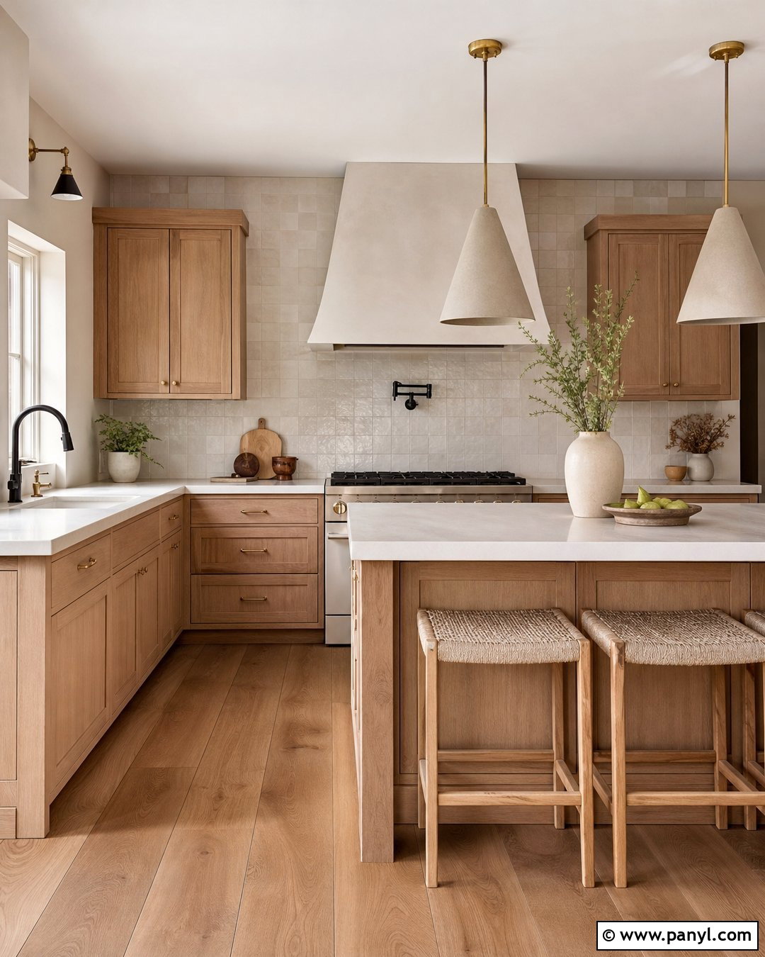 Taupe Limewash Kitchen - 25 Taupe Limewash Walls