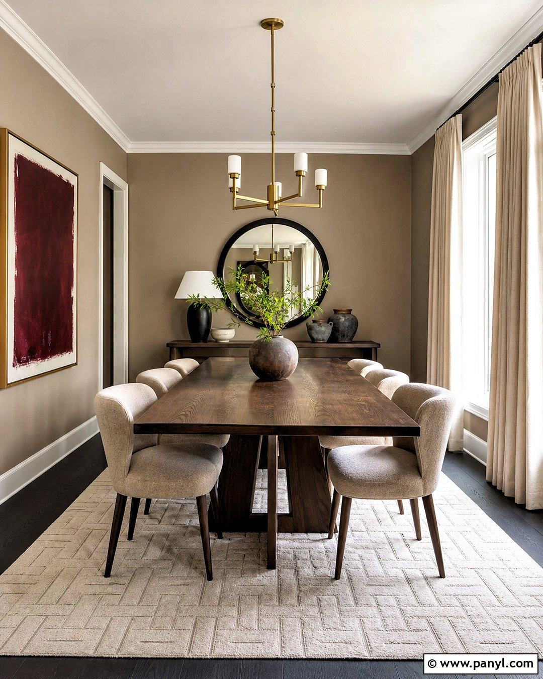 Taupe Paint With Gray Floors - 20 paint colors that go with gray floors