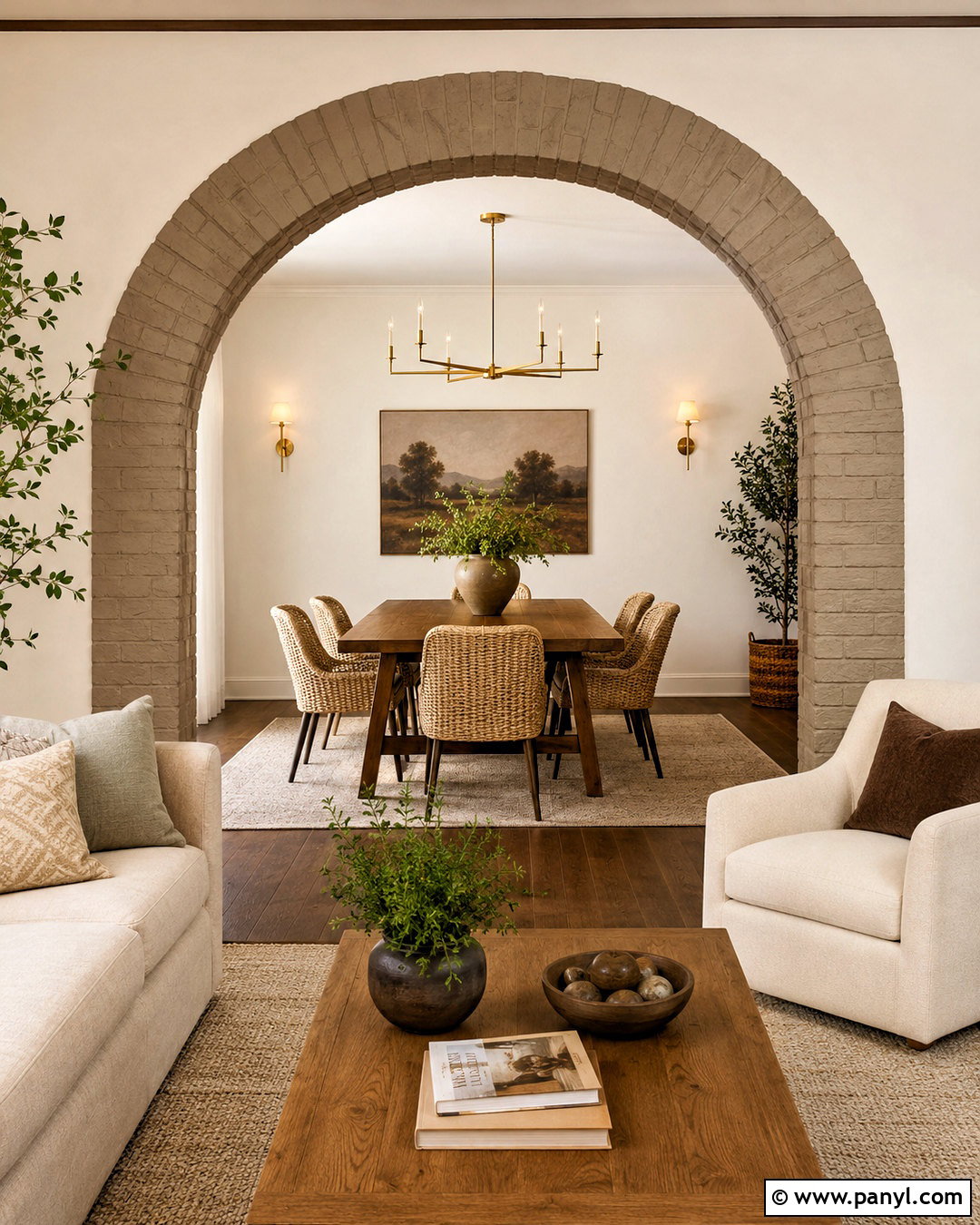 20 Brick Painting Interior Ideas for Warm, Modern Spaces