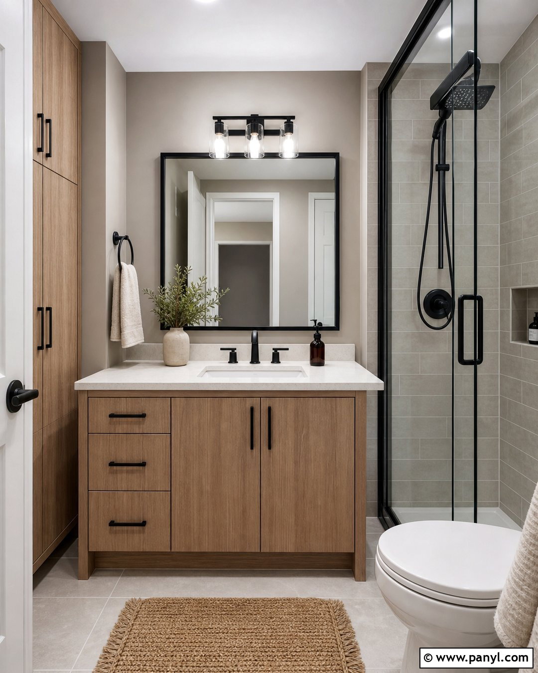 Taupe Small Bathroom Walls - 25 Small Bathroom Wall Color Ideas