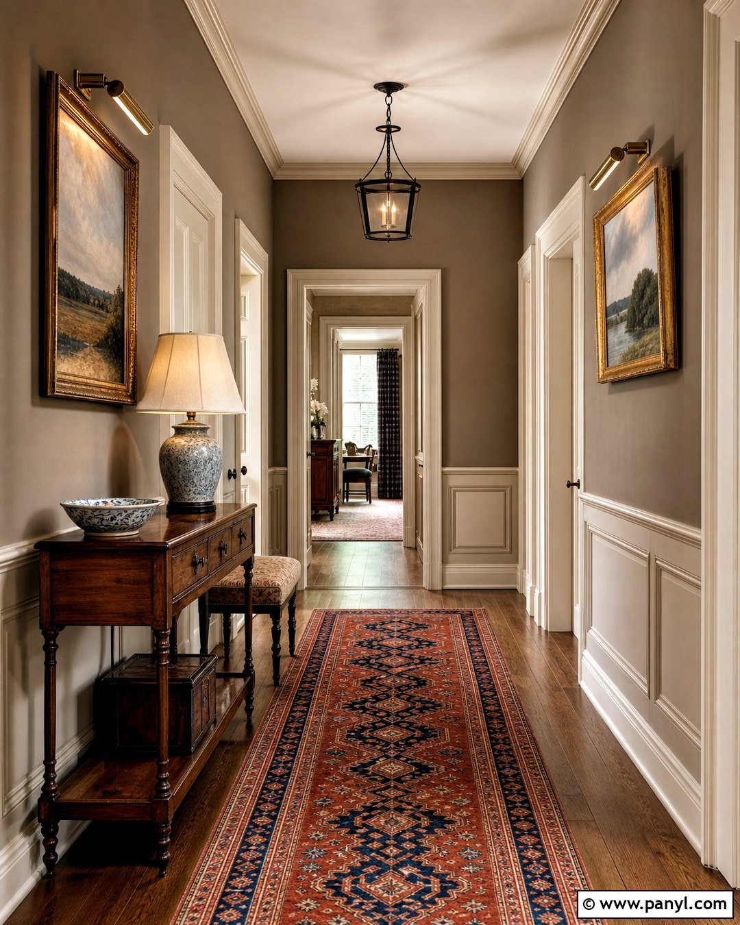 Taupe Traditional Hallway - 20 taupe interior ideas