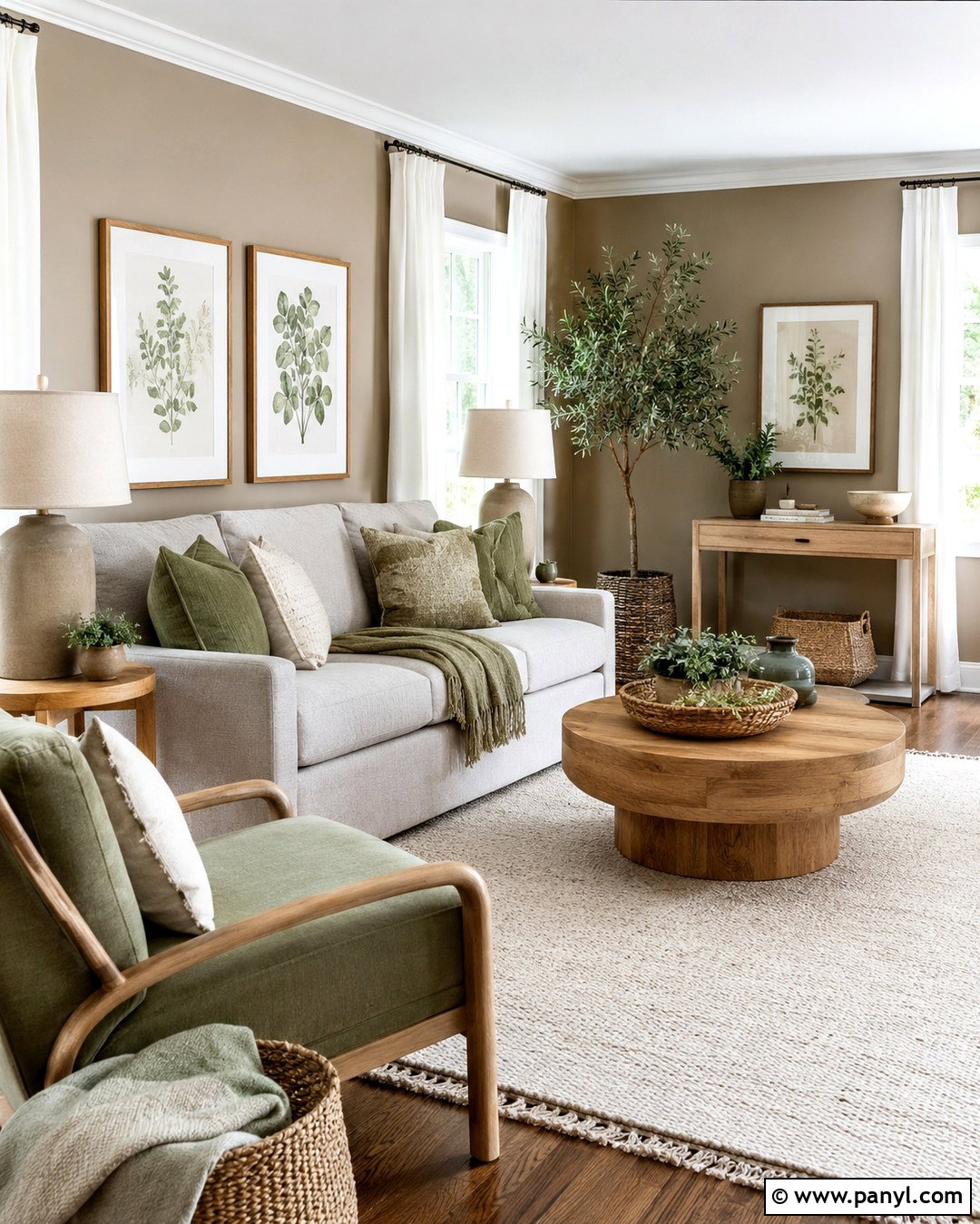 20 Taupe Walls Grey Couch Ideas for Warm, Polished Rooms