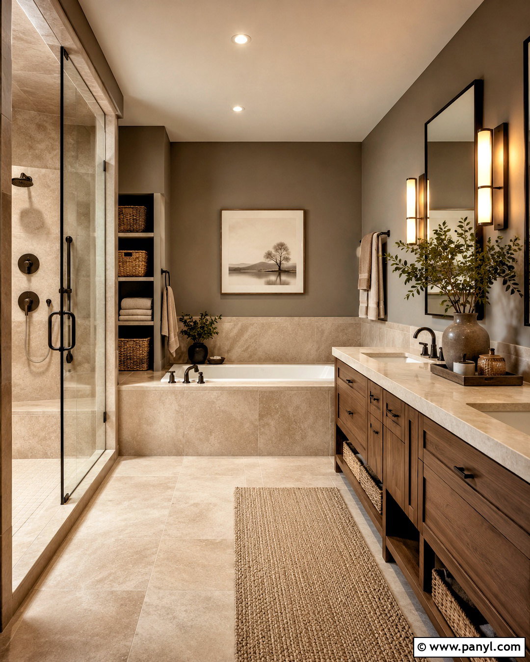 20 What Color Goes With Beige Bathroom Tiles: Spa-Like Picks