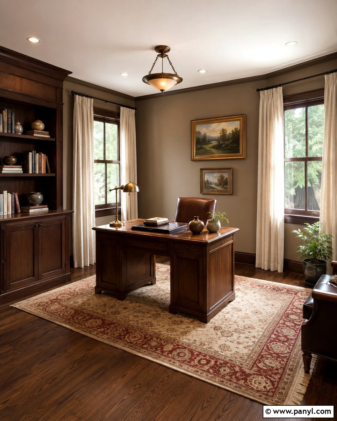 Taupe Walls With Chocolate Brown Baseboards - 20 Wall And Baseboard Color Combinations
