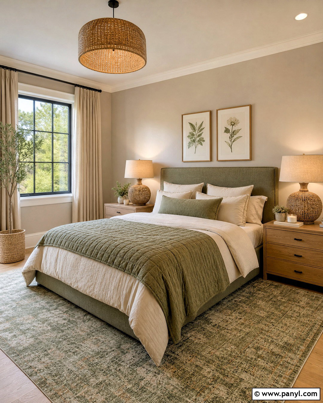 Taupe Walls With Sage Green Decor - 20 taupe walls bedroom ideas