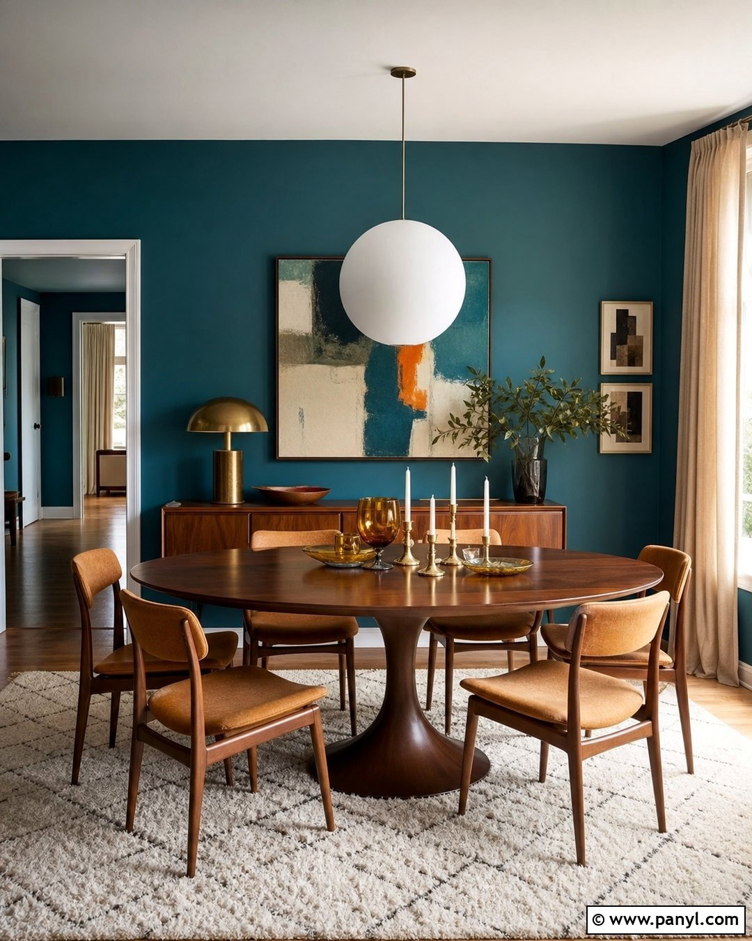 Teal 60s Wall Color - 20 60S Wall Color ideas