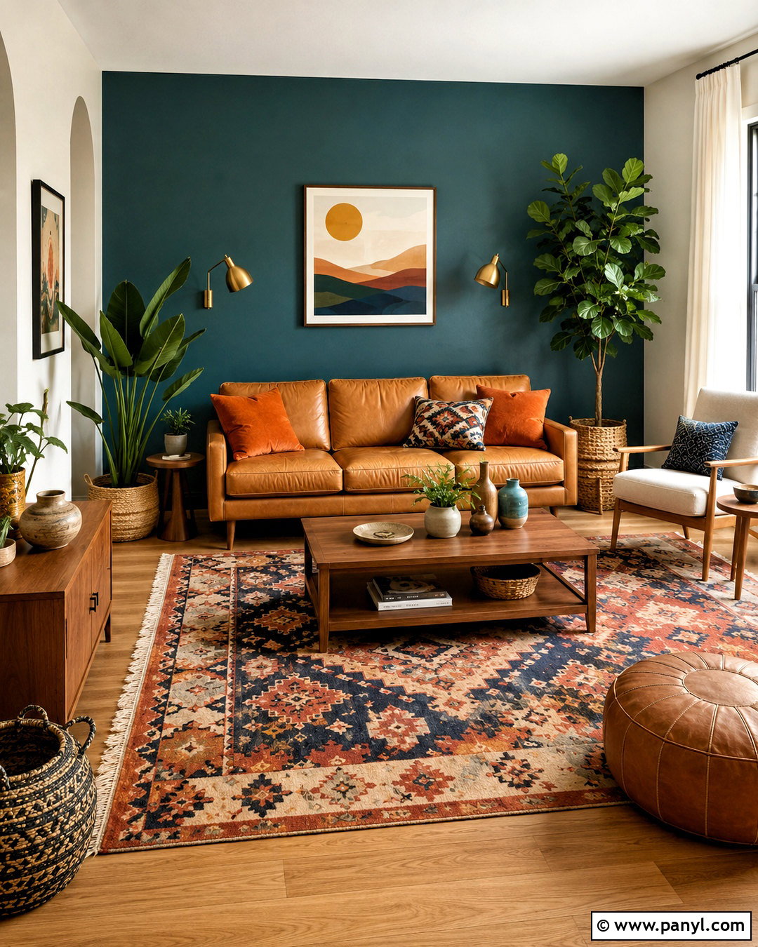 Teal And Burnt Orange Modern Boho Color Palette - 20 modern boho color palette ideas