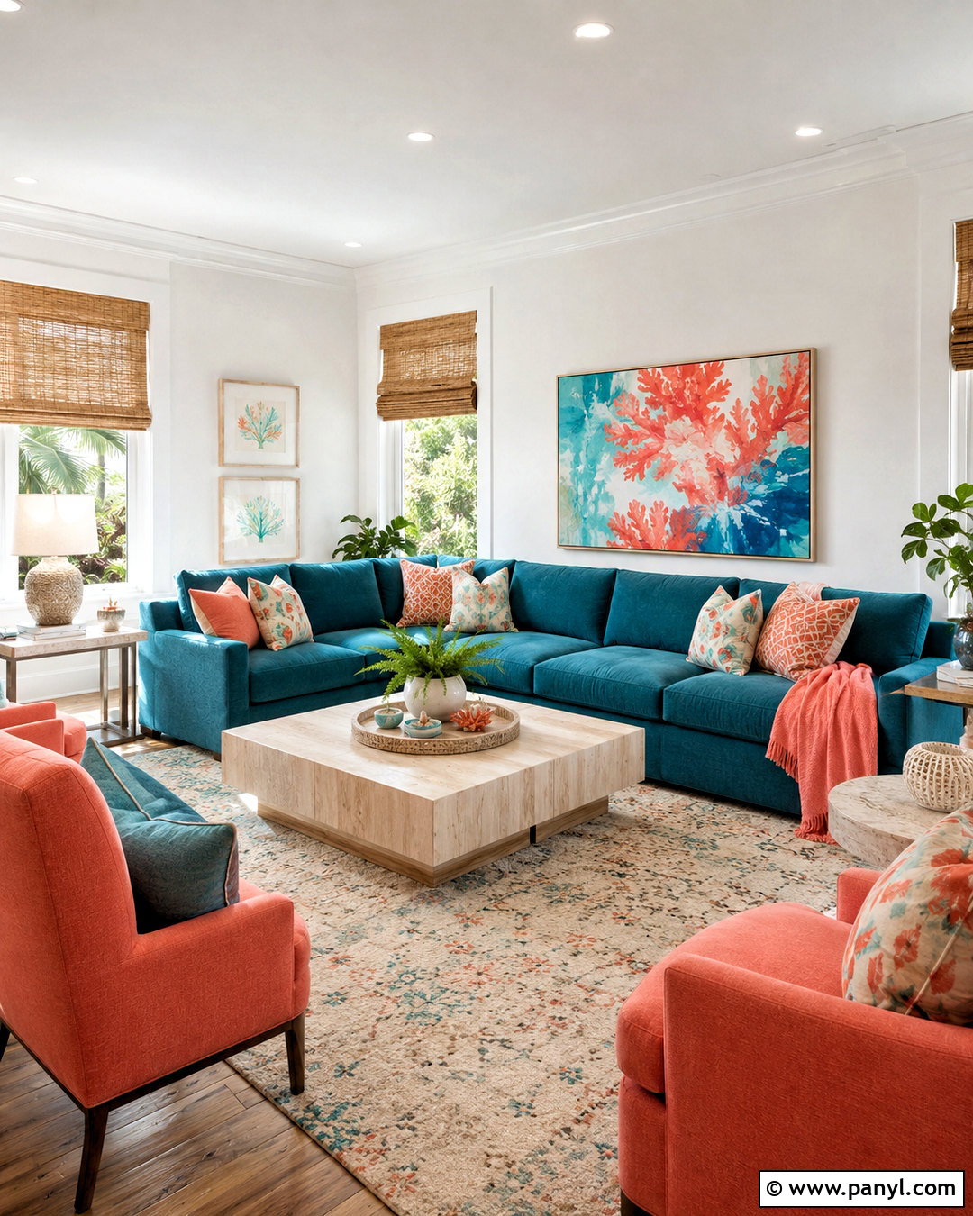 Teal And Coral - 20 colors that go with teal ideas
