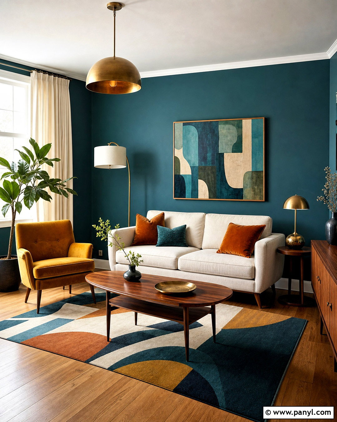 Teal And Mustard Room Color Combination - 20 aesthetic room colour combination ideas