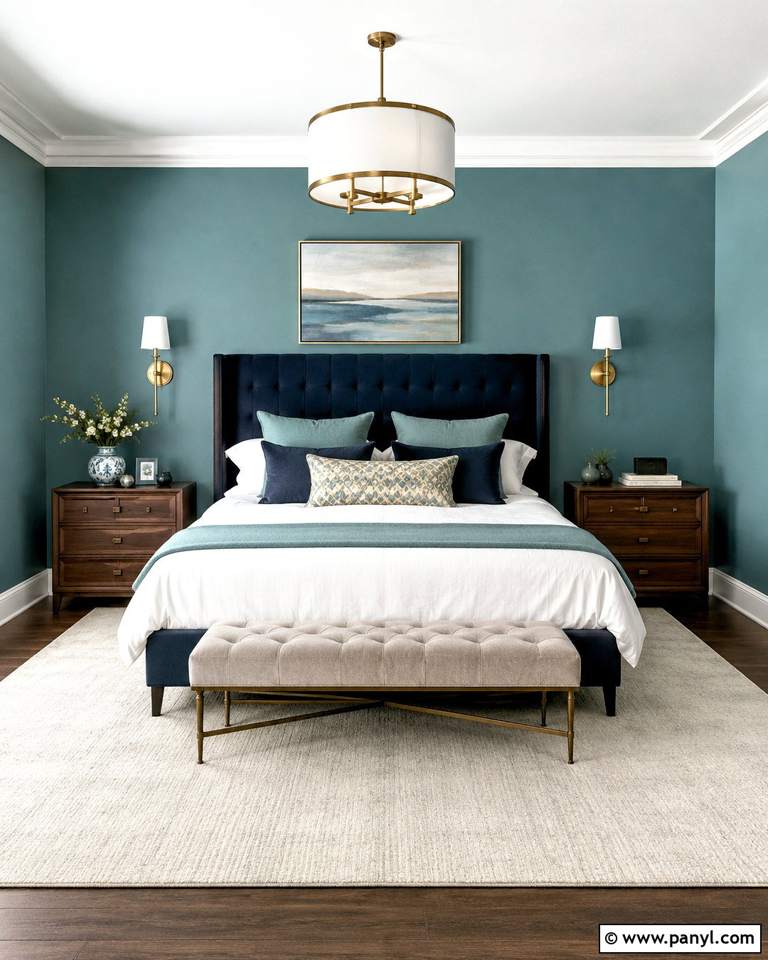 Teal And Navy Blue - 20 colors that go with teal ideas