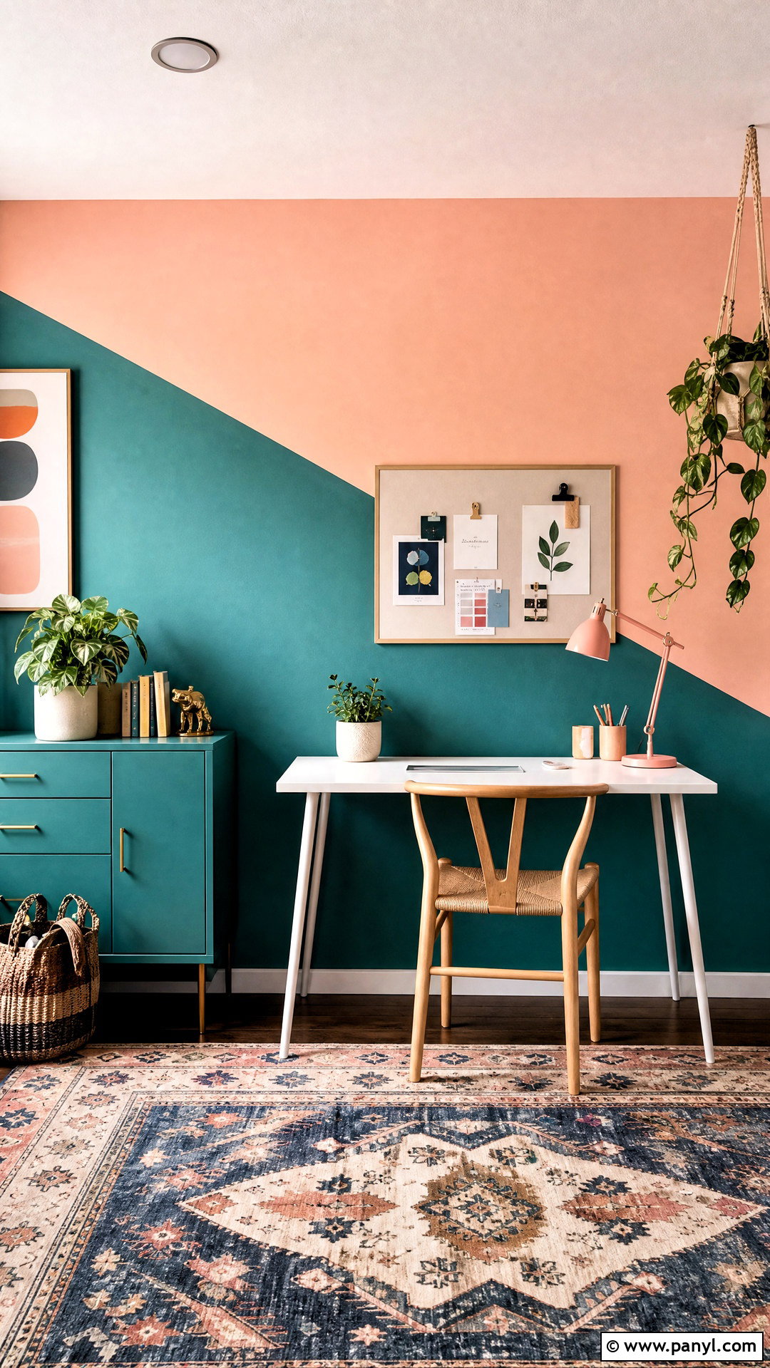 20 2 Tone Accent Wall Ideas for a Striking Designer Look