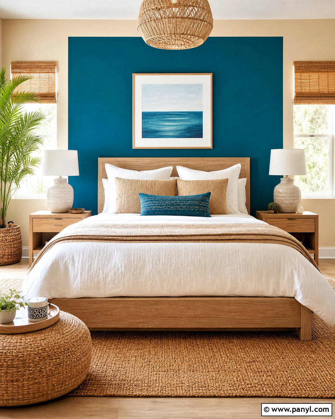 Teal And Sand Bedroom Walls - 20 two color bedroom walls