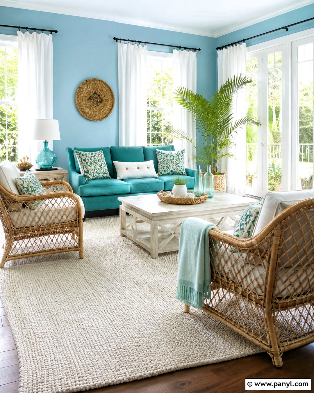 Teal And Sky Blue - 20 colors that go with teal ideas