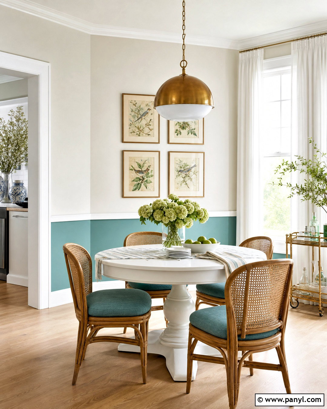 Teal And White Dining Room - 20 teal dining room ideas
