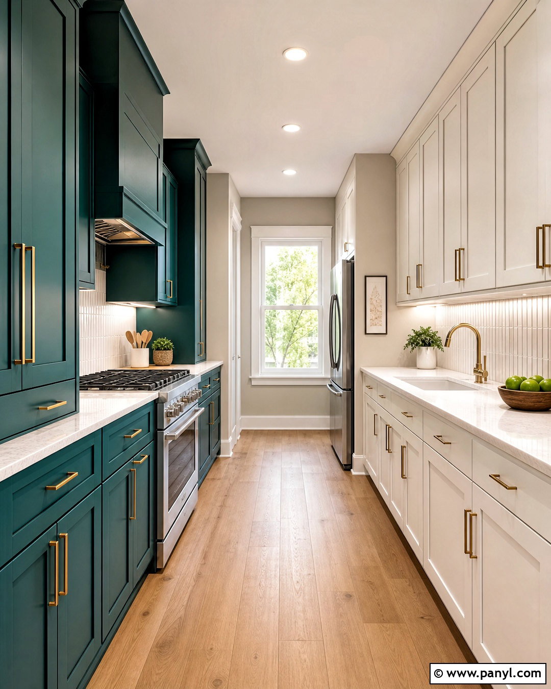 Teal And White Galley Kitchen - 20 teal and white kitchen ideas