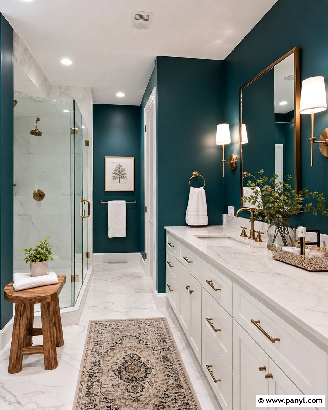 30 Teal Painted Walls to Inspire a Bold, Stylish Home Refresh
